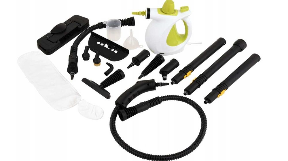 MYJKA Parowa Parownica MOP Parowy 1050W + 17 ELEM. DO PRANIA Lund