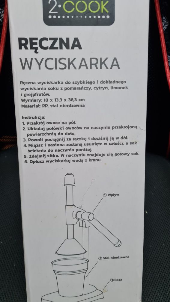 Wyciskarka ręczna