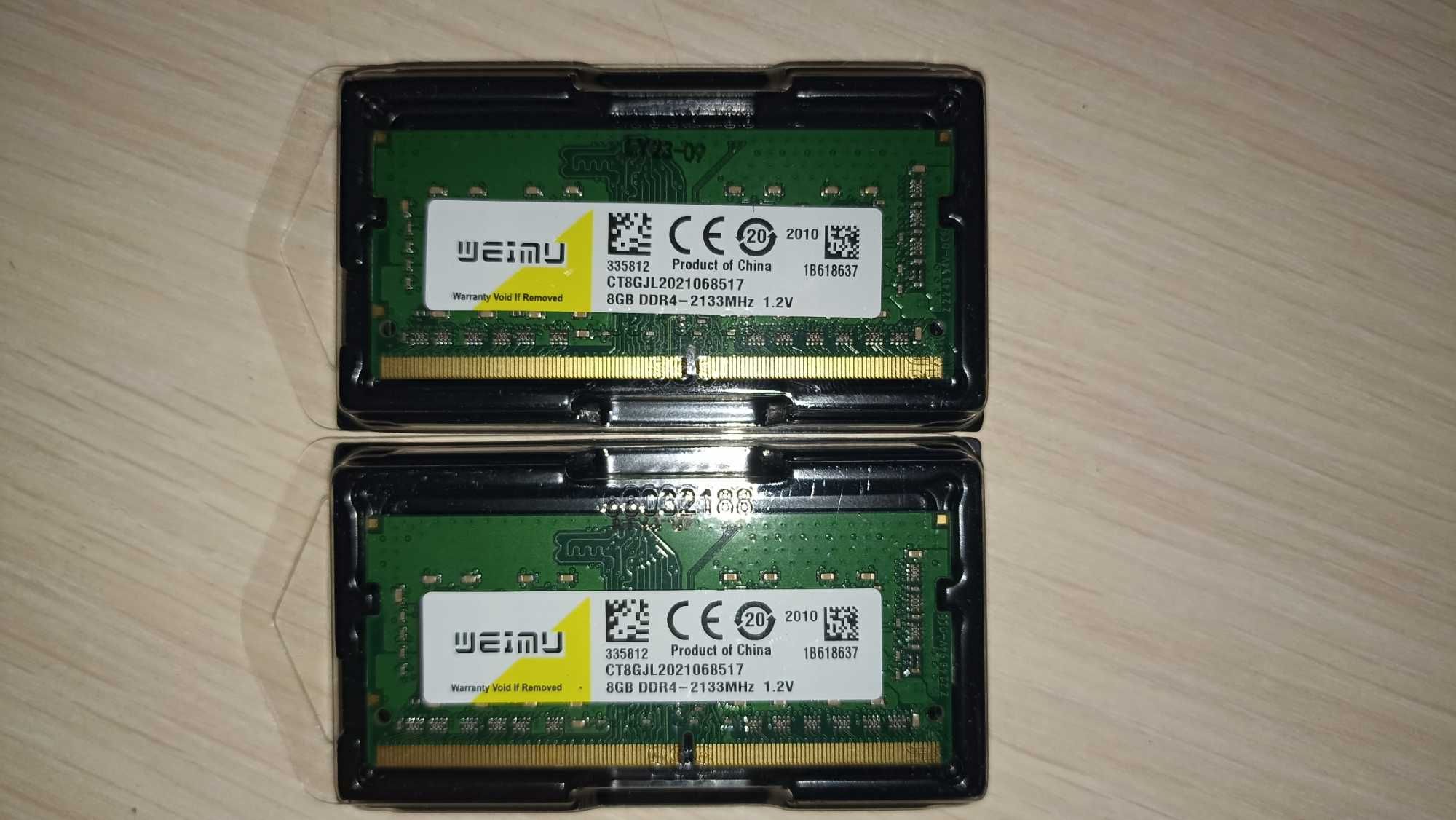 Оперативна пам'ять SO-DIMM Weimu 8GB/2133 DDR4 (1.2В)