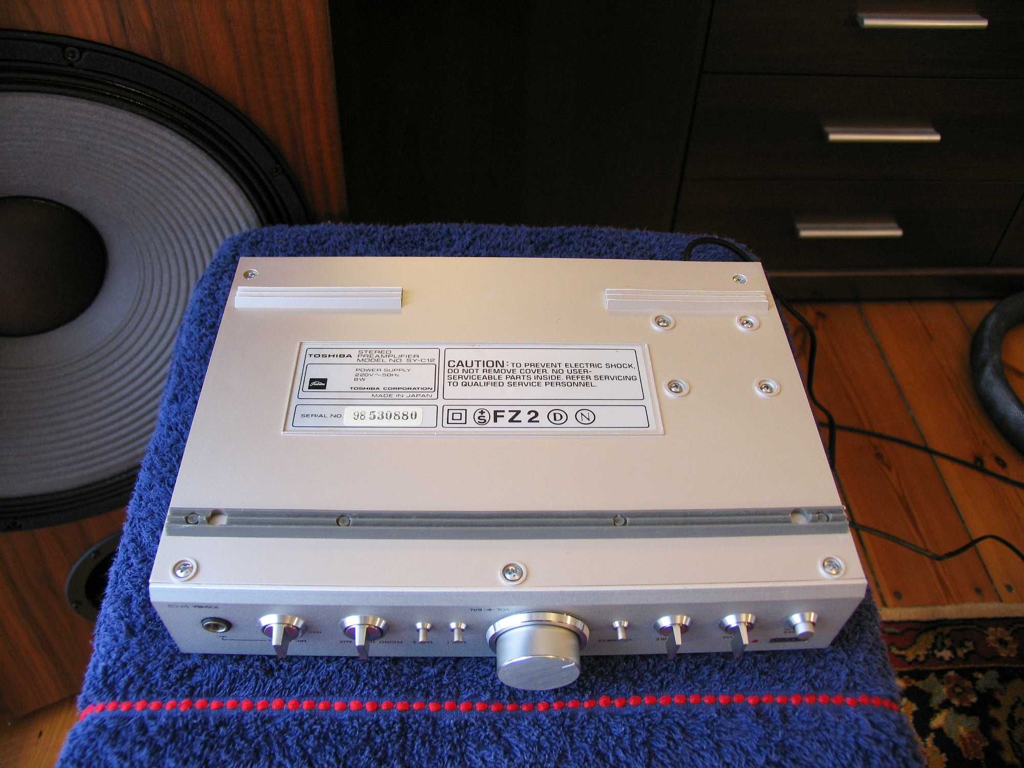 TOSHIBA Aurex SY-C12 / Pre z Phono Super '' Vintage ''