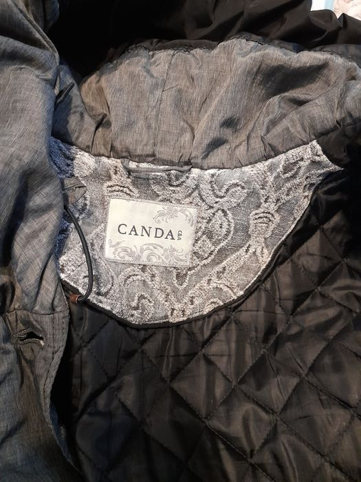 Kurtka zimowa C&A,szaro-czarna