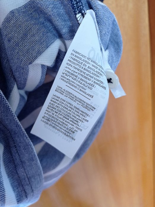 Polo tons de azul Mo