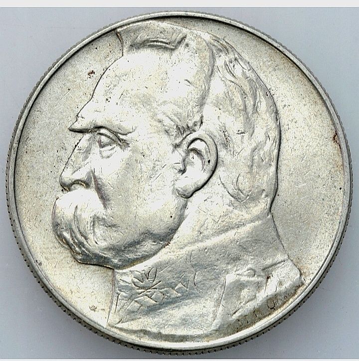 Moneta obiegowa II RP Józef Piłsudski 1937r