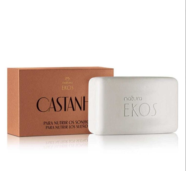 Sabonete em barra Natura Ekos individual castanha
