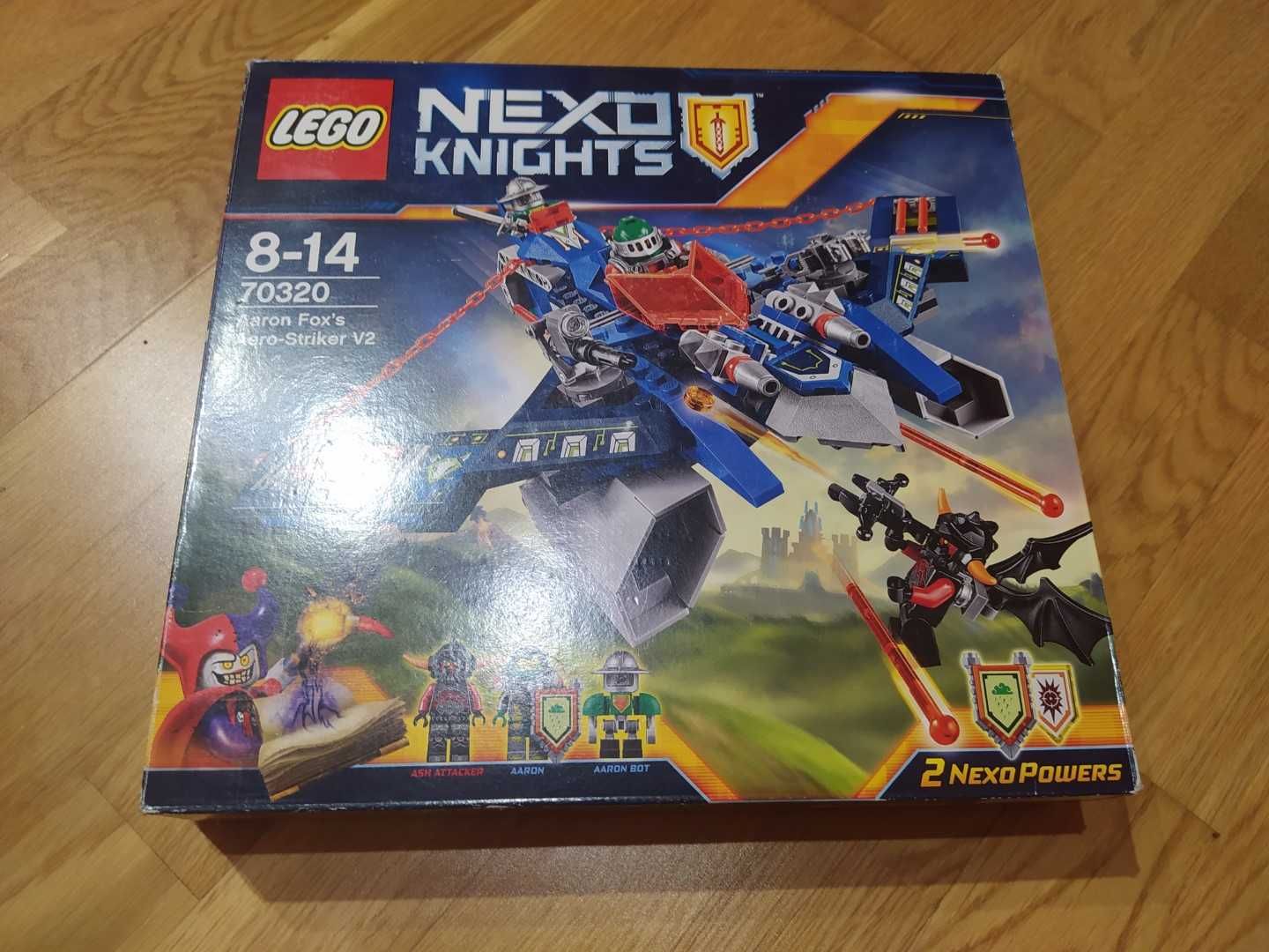 LEGO Nexo Knights Myśliwiec V2 Aarona