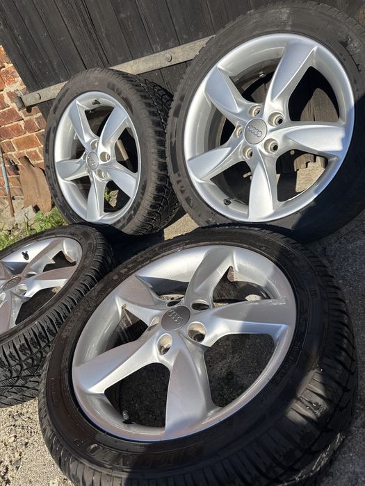 Kola zimowe 17 5x112 audi skoda seat vw 205/50r17
