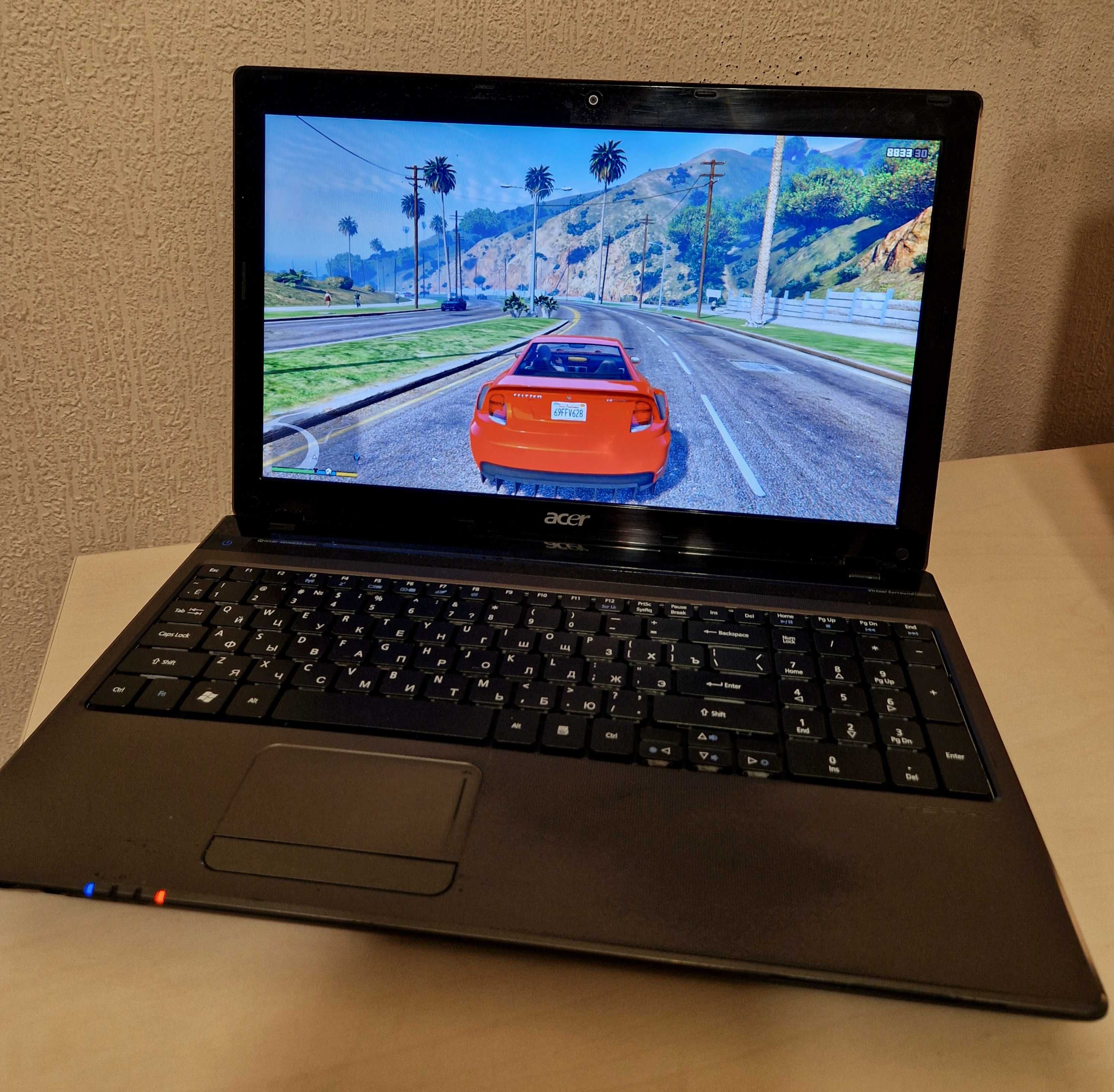 Игровой Ноутбук Acer/Core i5/SSD 128GB/Nvidia GeForce GT/