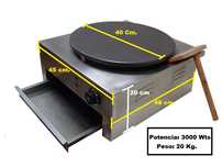Crepeira Maquina de Crepes Profissional Electrica NOVA 3000 watts
