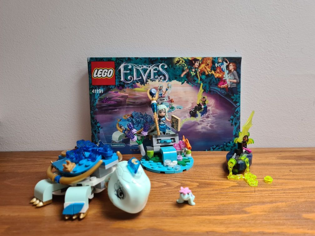 Zestaw LEGO Elves 41191 - Naida i zasadzka na żółwia wody