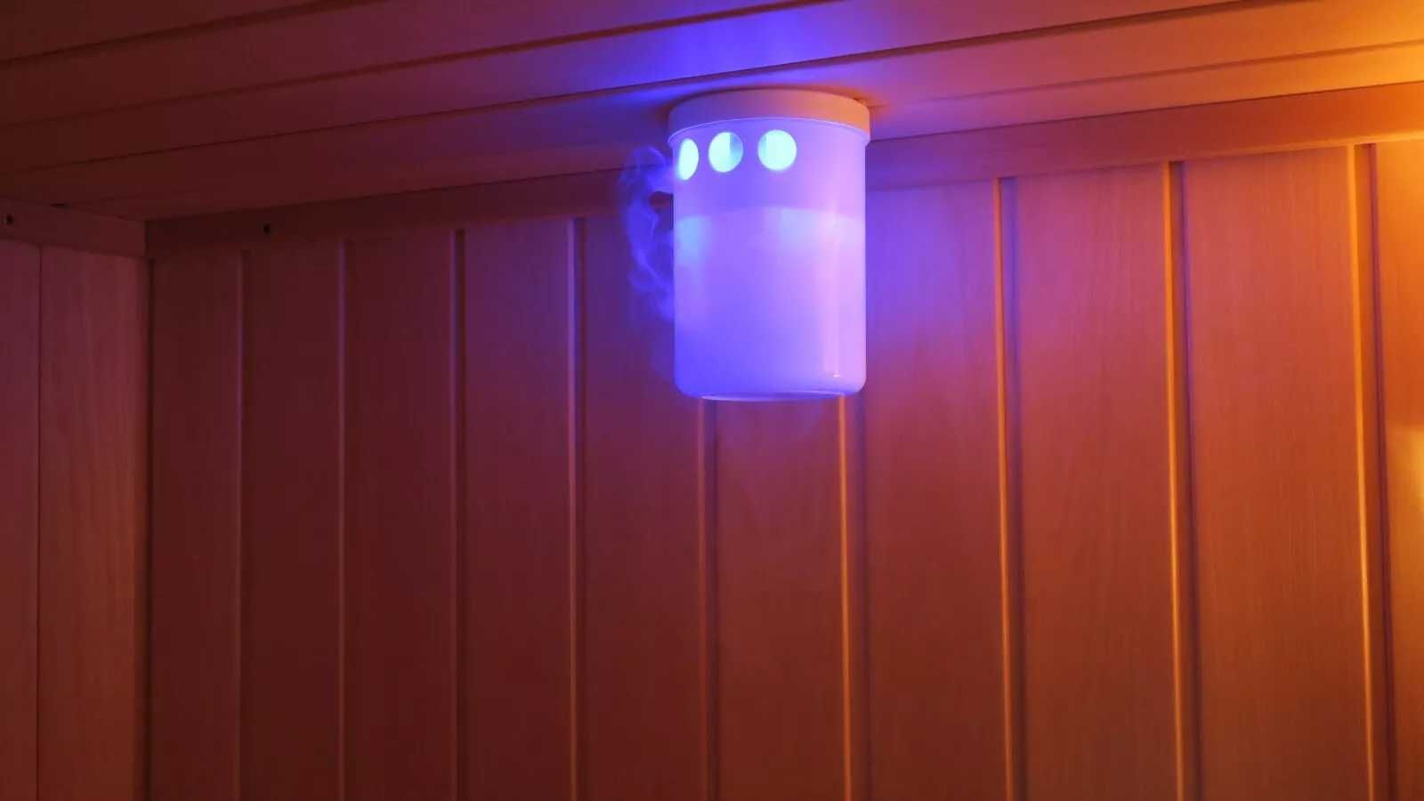 SAUNA sucha fińska biała 2w1 infrared narożna infra lecznicza Klafs