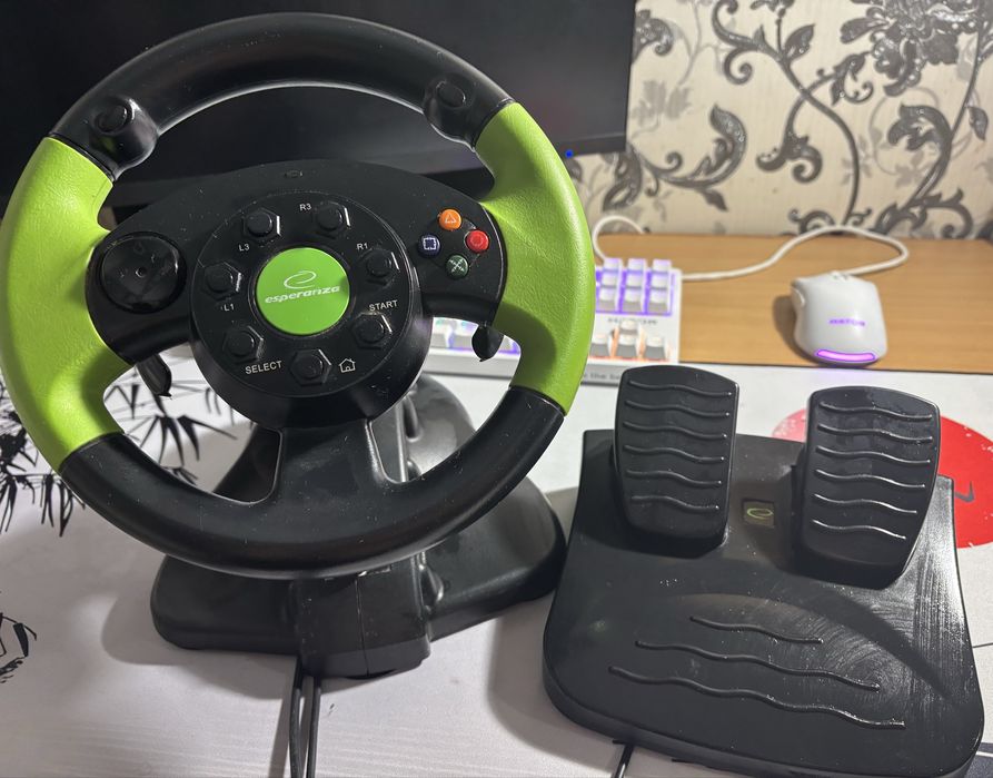 Руль та педалі Esperanza High Octane (EG104)
