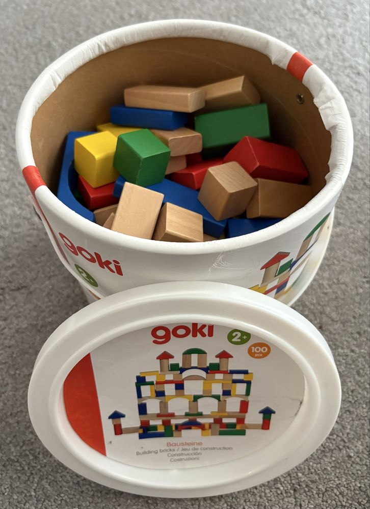Klocki drewniane atestowane GOKI