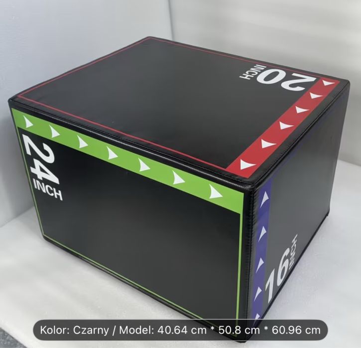 Skrzynia plyometryczna 60x50x40