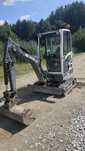 Minikoparka terex Tc16