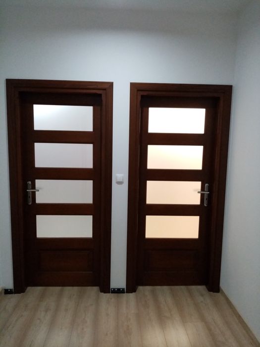 Drzwi drewniane wewnętrzne sosnowe