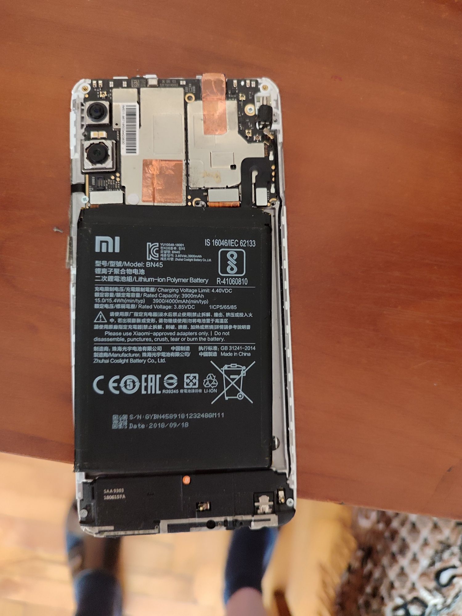 Плата xiaomi redmi note 5