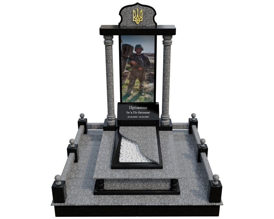 Пам’ятники з натурального граніту під замовлення, від