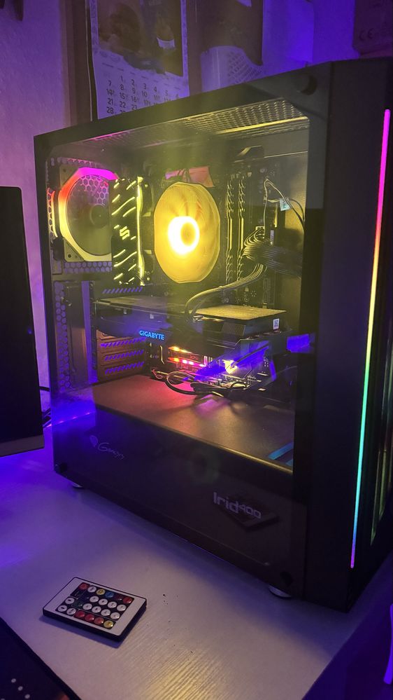 Komputer do gier Radeon RX5700 OC , AMD Ryzen 7 3700 x