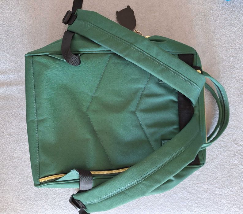 Plecak Himawari No. 8 Classic M - butelkowa zieleń  na laptop