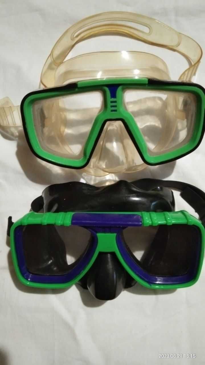 Продам срочно  маски  детские для плавания