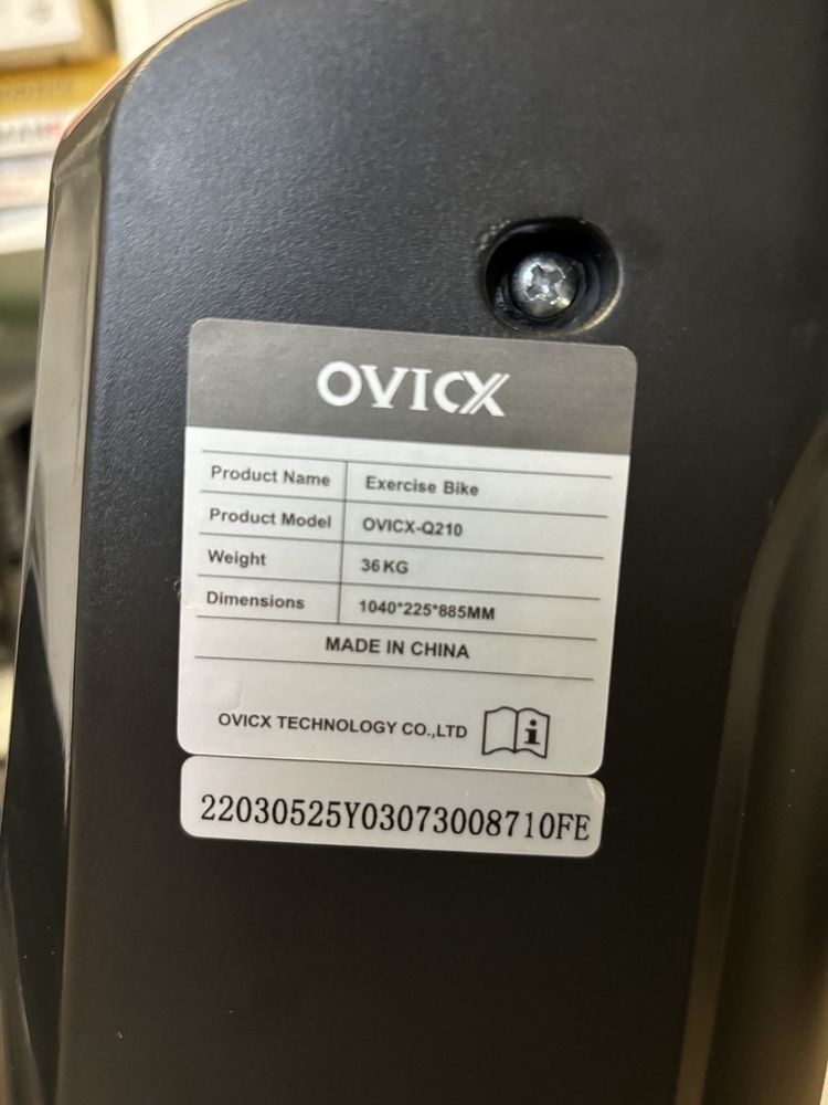 Rower spinningowy OVICX Q210B Czarny
