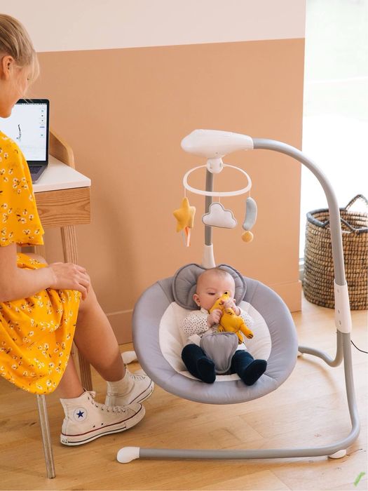 Espreguiçadeira-baloiço Astro'Nef Premium, da vertbaudet