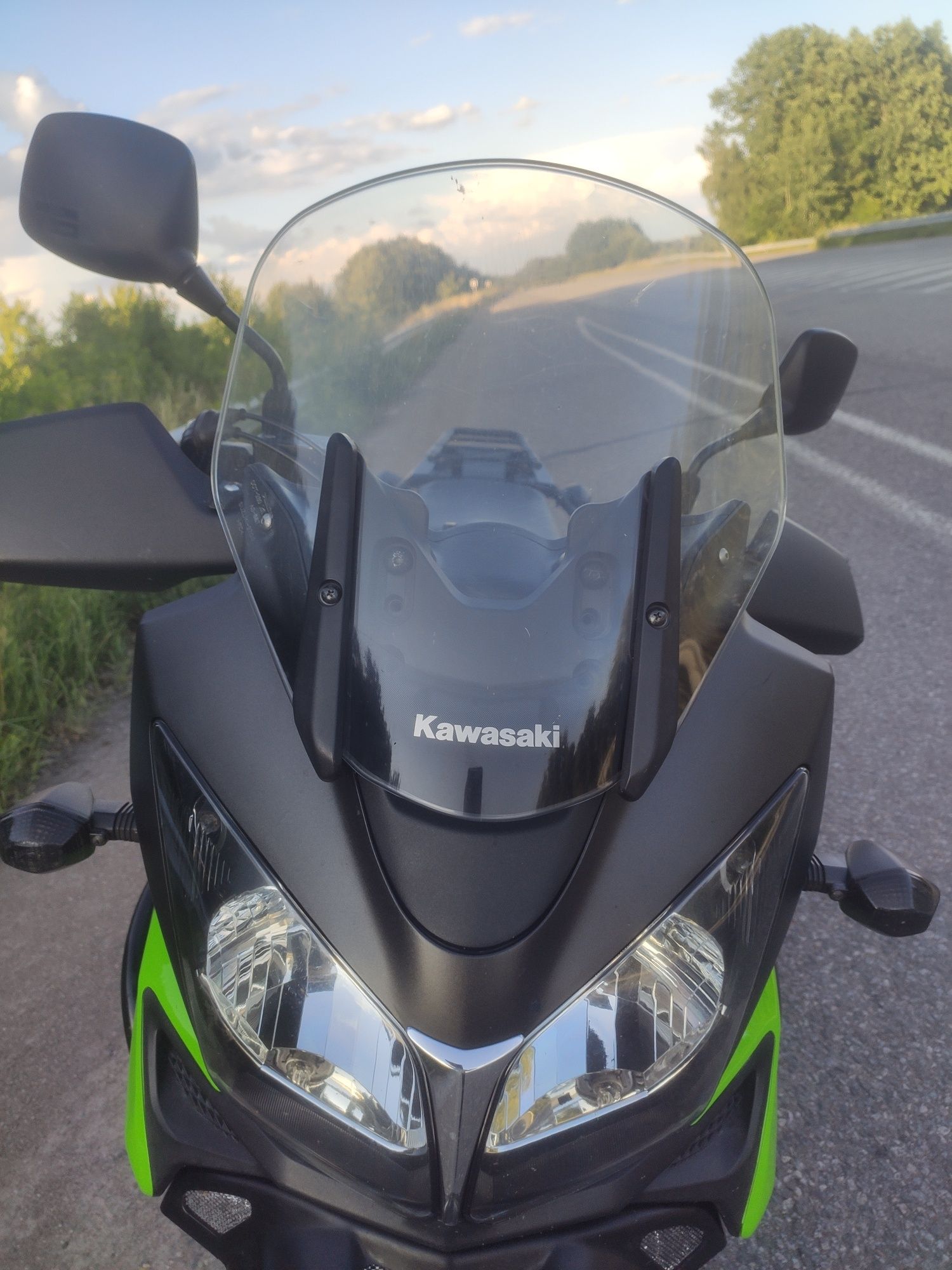 Мотоцикл Kawasaki klv 1000