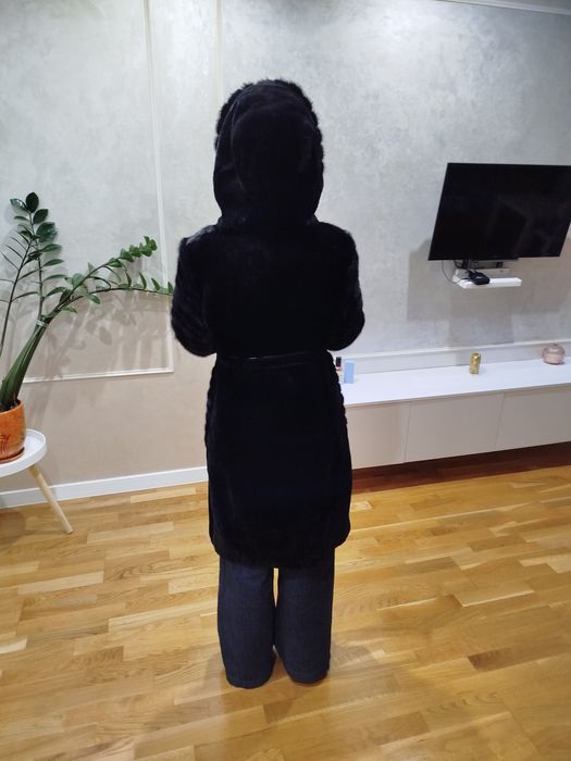 Шуба норка+ мутон