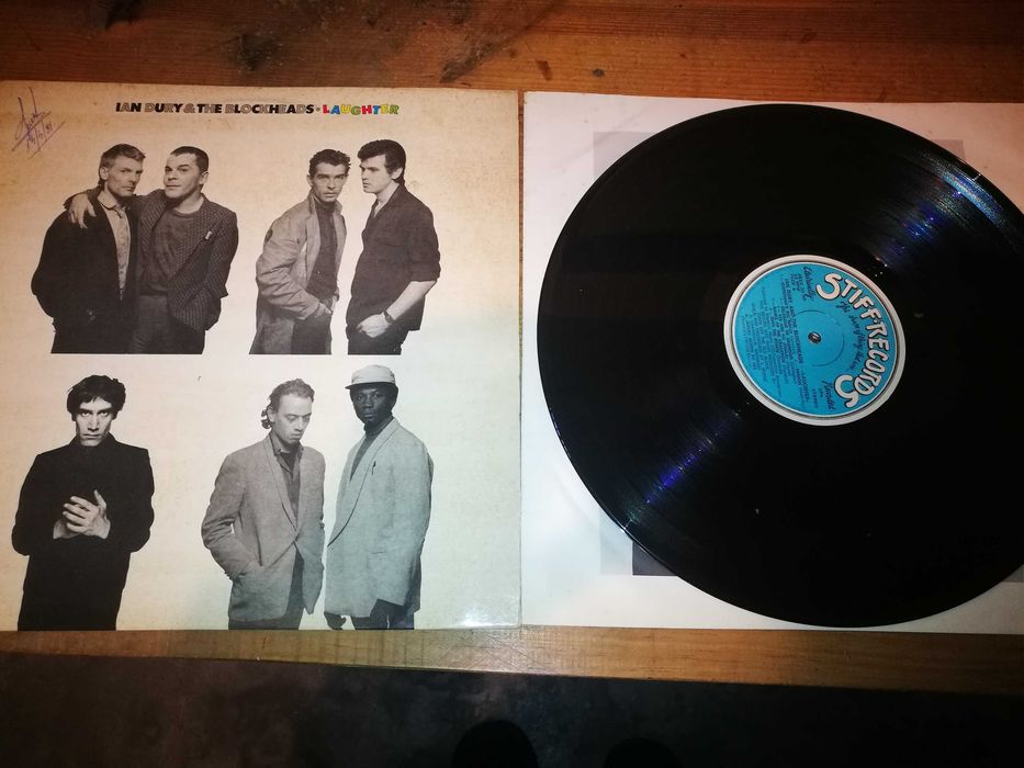 Ian Dury&The Blockeheads (New Wave)-Laughter (Ed Portuguesa - 1980) LP