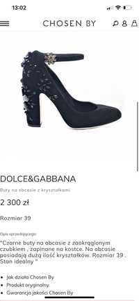 Buty oryginał dolce gabbana