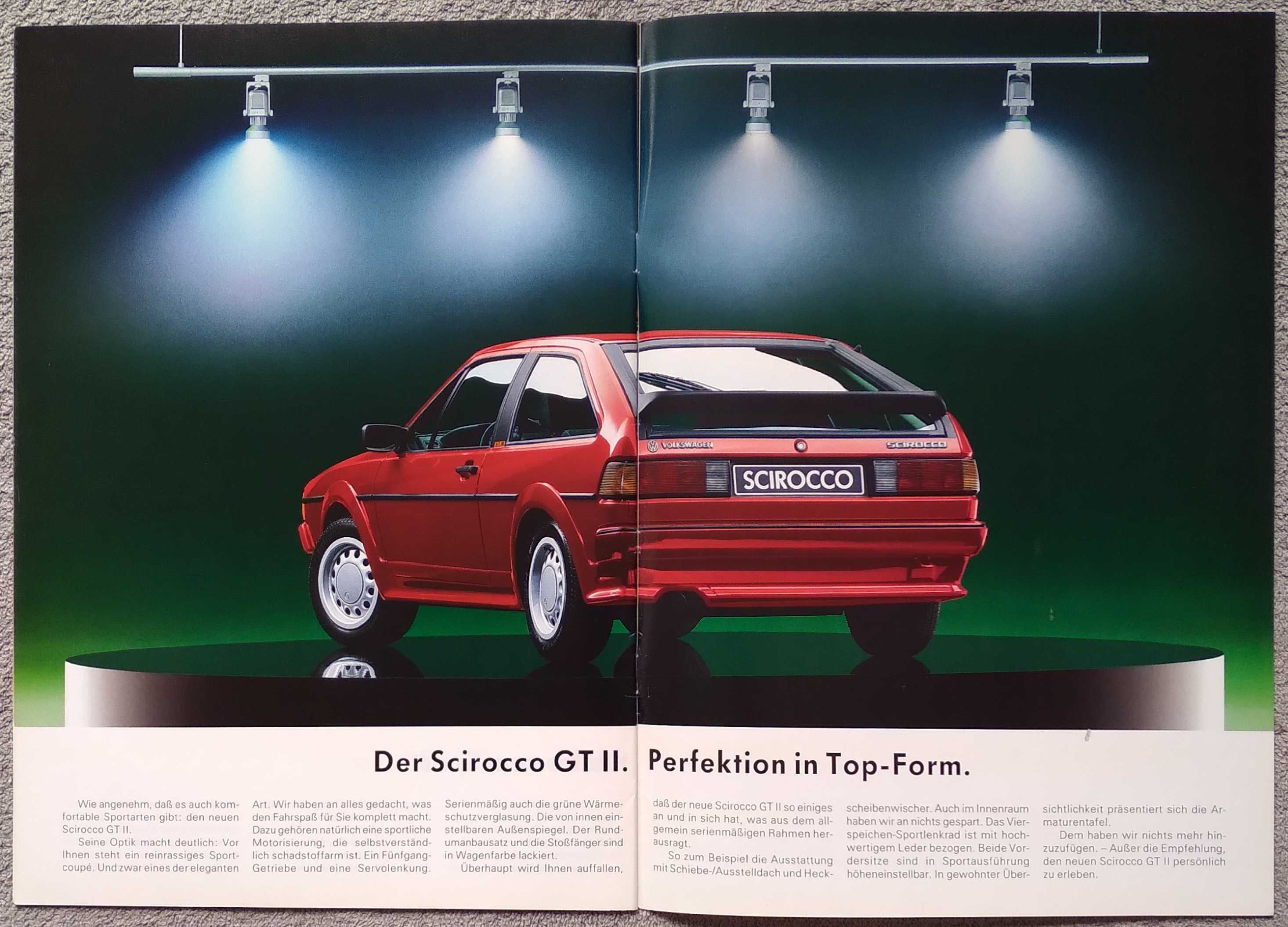 Prospekt Volkswagen modele 1990