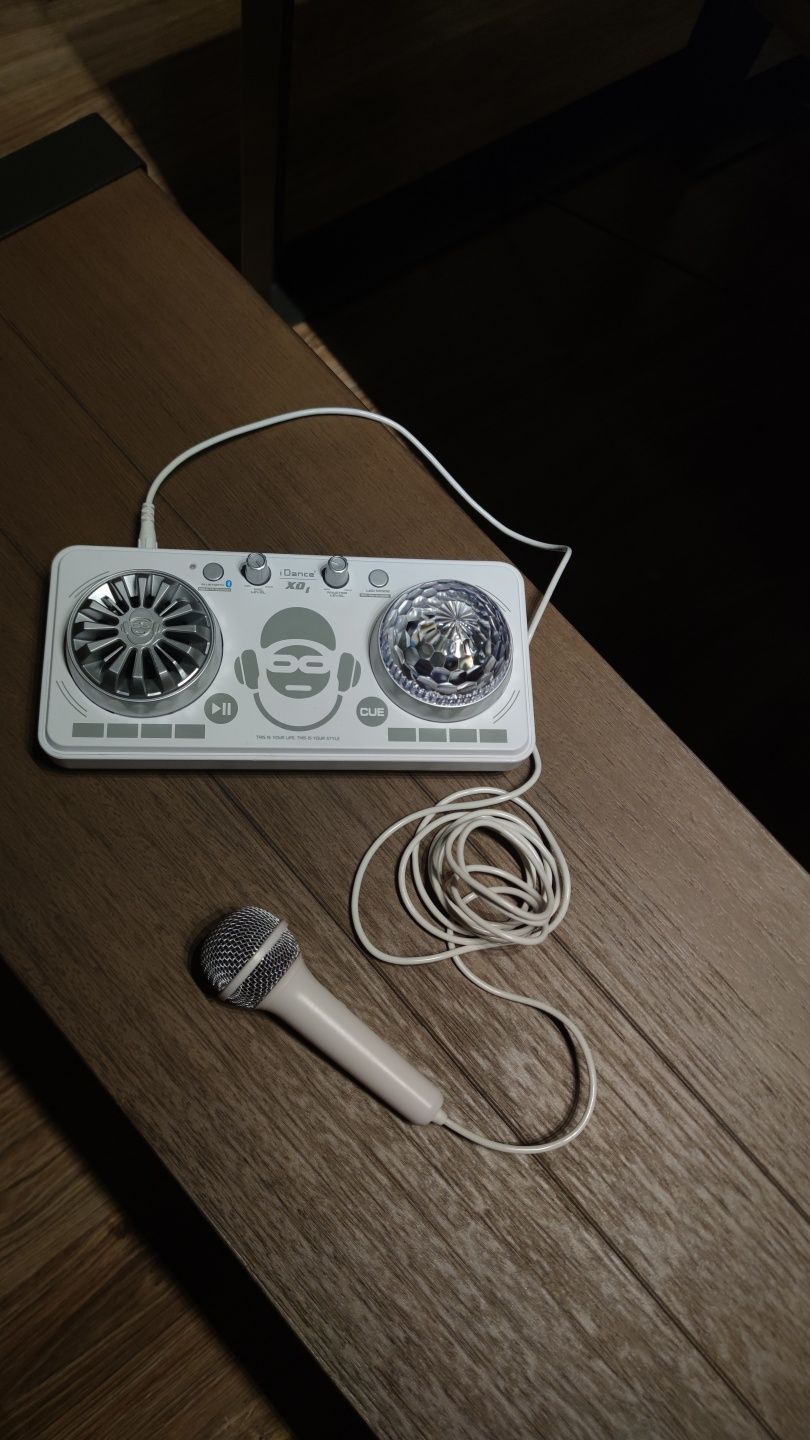 iDance 3w1 Bluetooth karaoke głośnik kula disco mikrofon stan jak NOWE