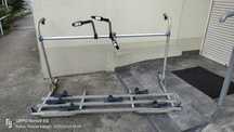 Thule Omni Bike na tył przyczepy kempingowej 3 rowery