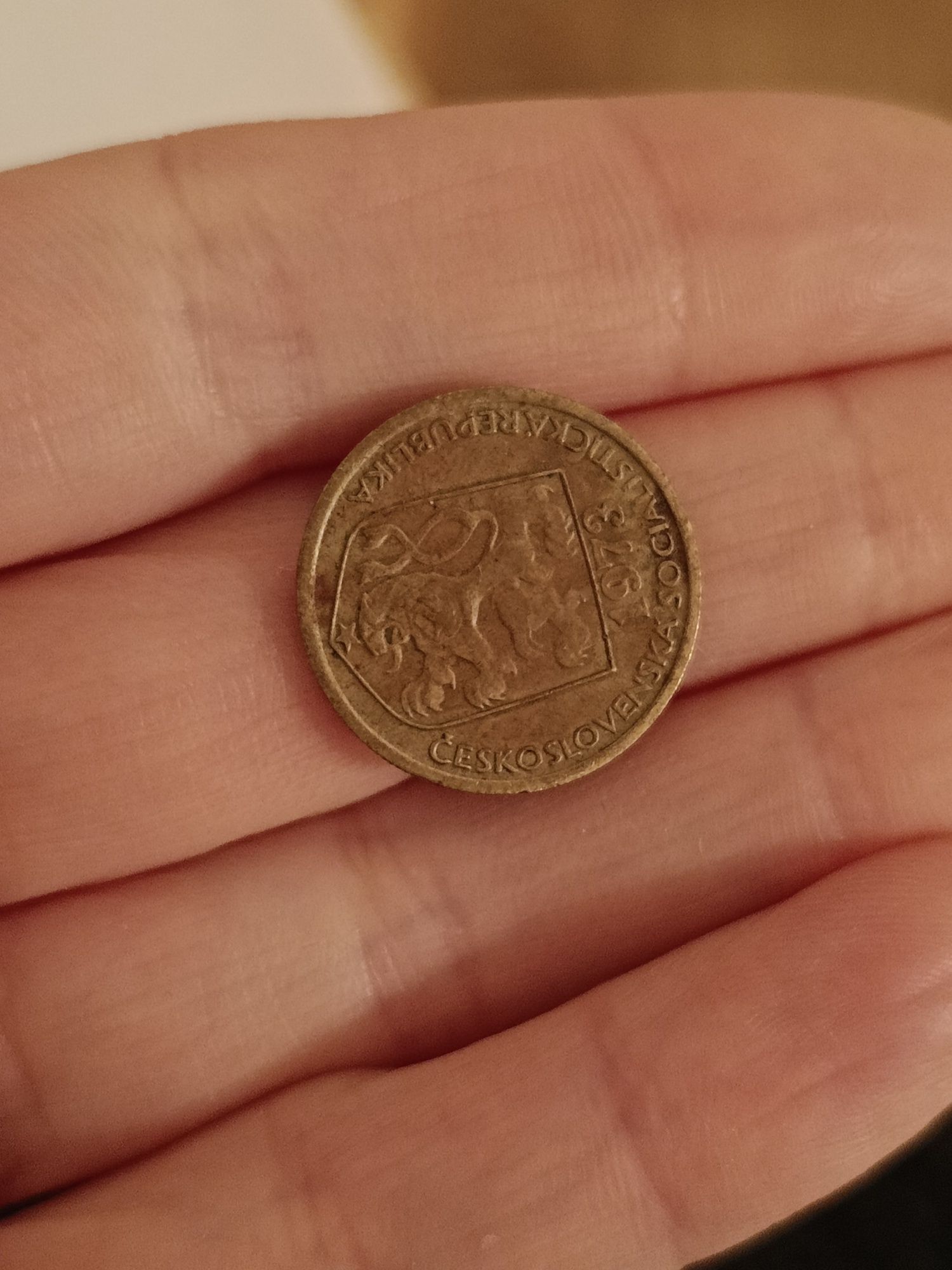 Monety z Czechosłowacji 4 sztuki