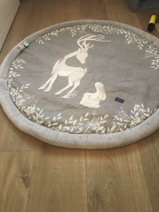 Mata niemowlęca edukacyjna Baby steps jelonki