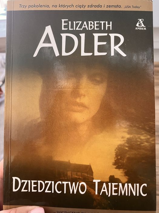 Książka Elisabeth Adler pt. dziedzictwo tajemnic