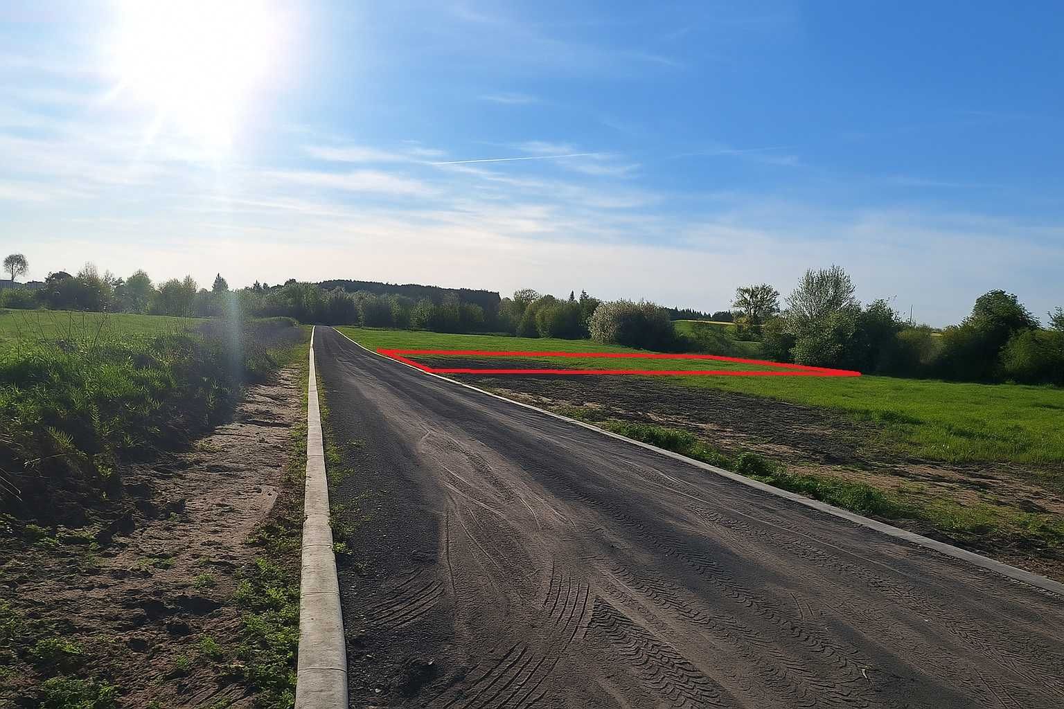 Nowy dom parterowy SSO 105m²  Woda, prąd , ogrodzenie, monitoring.