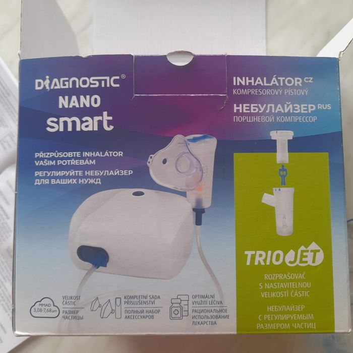 Inhalator kompresorowo tłokowy