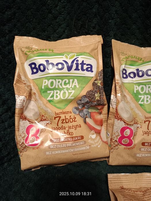 Kaszki BoboVita porcja zbóż bezmleczne