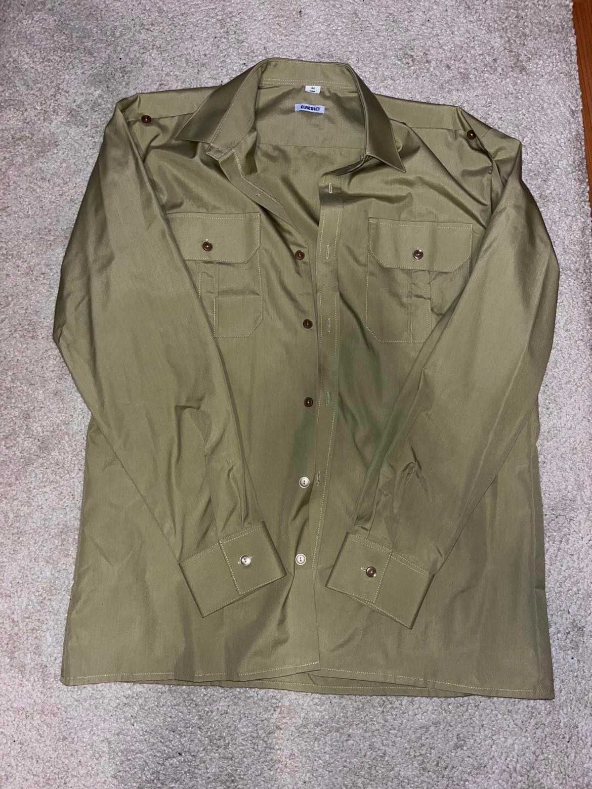 Koszulobluza z długimi rękawami khaki 310/MON, rozm. 42/180