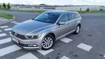 VW Passat b8 2.0 tdi 150 km kombi kolor srebrny metalik