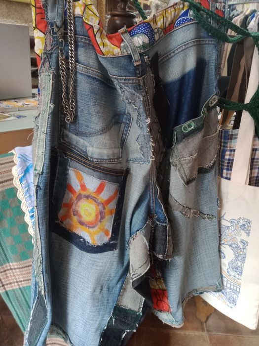 Bermudas exclusivas em Patchwork