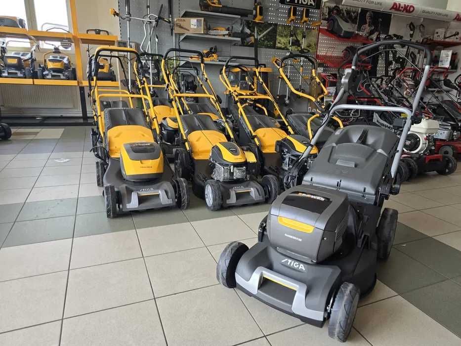 Kosiarka akumulatorowa STIGA Combi 50 V AE 2x7,5 Ah+ładowarka!