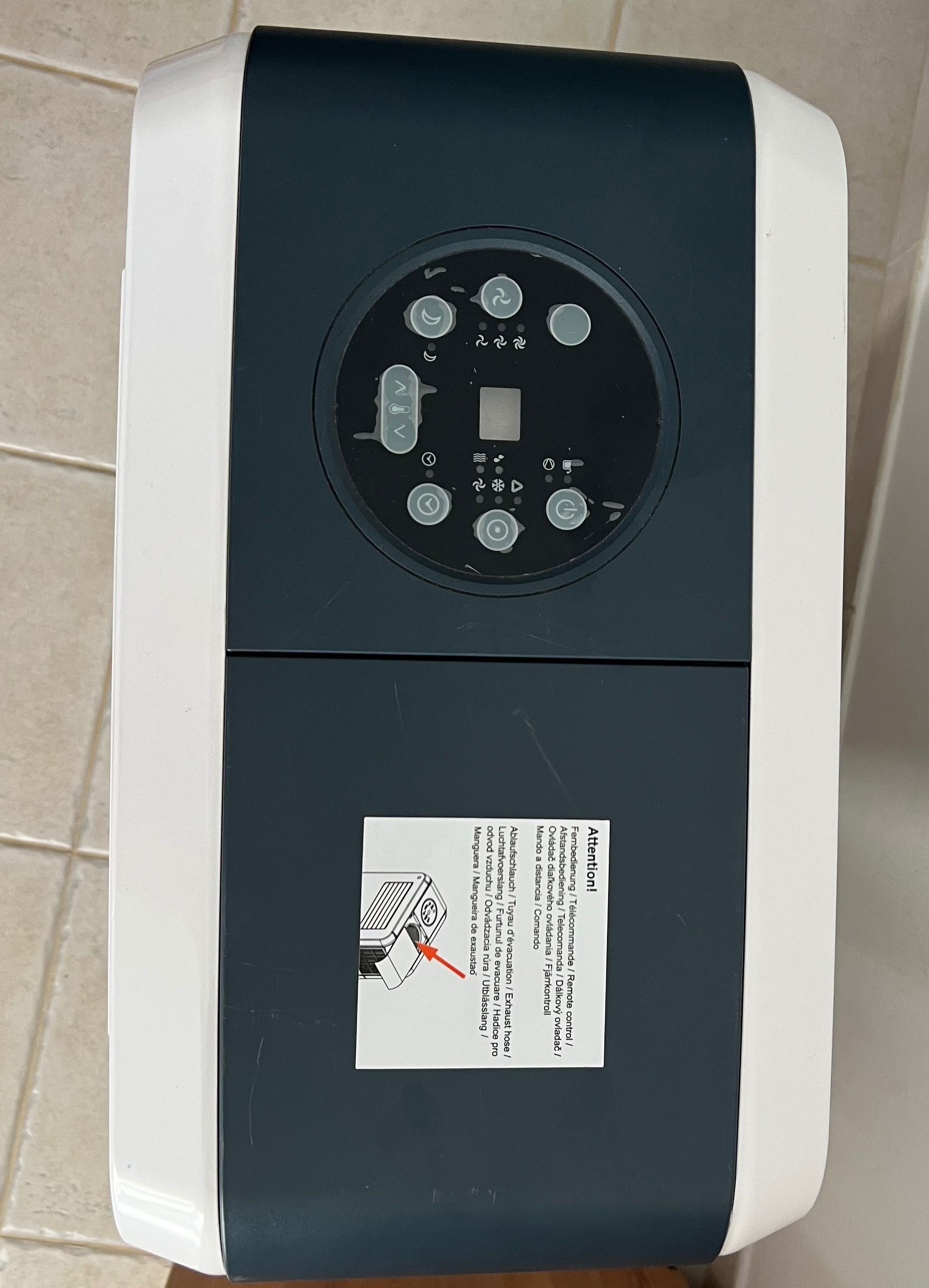 Ar Condicionado Portátil - Avariado para peças.
