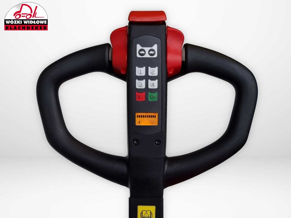 Elektryczny paleciak z masztem / elektryczny wózek podnośnikowy 1,5 t
