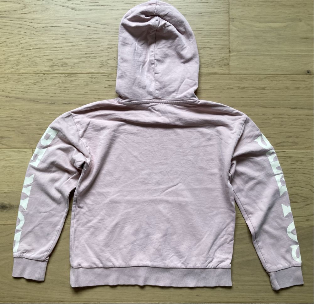Bluza dresowa pudrowy róż Coccodrillo r. 146
