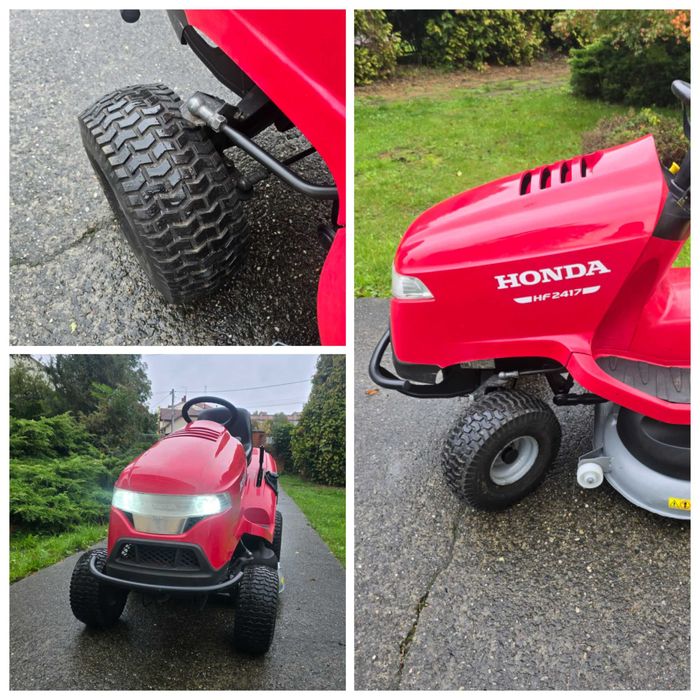 Traktorek kosiarka HONDA HF2417 17KM v-ka Nowy Model POLECAM + PŁUG
