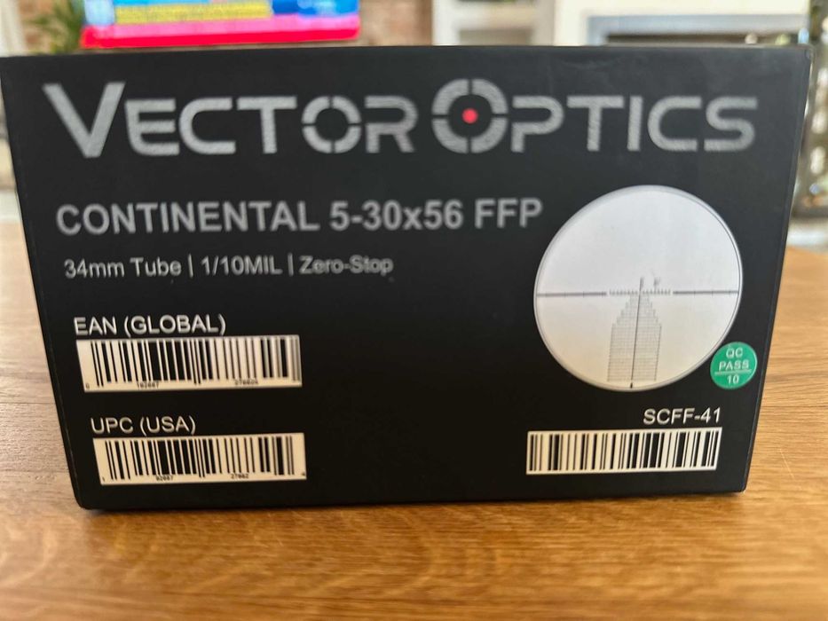 Luneta Celownicza Vector Optics Continental 5-30x56 - 34 mm SCFF-30
