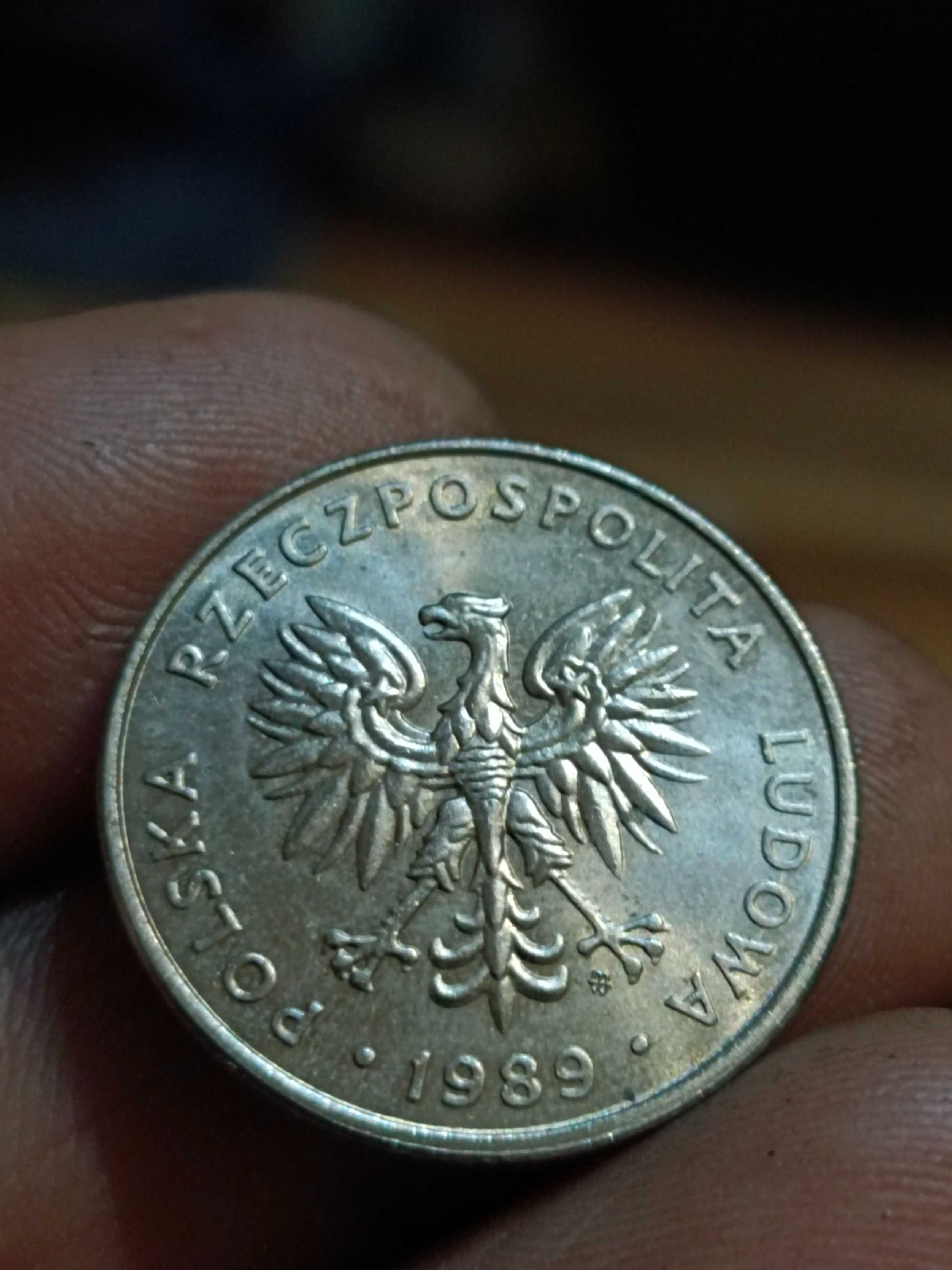 sprzedam monetę 20 zloty 1989 r ładnie zachowana