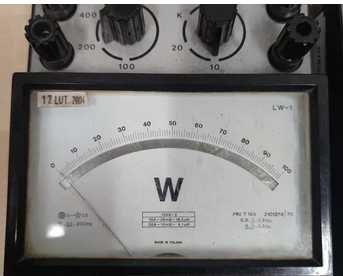 Watomierz analogowy LW-1 10A-20A
